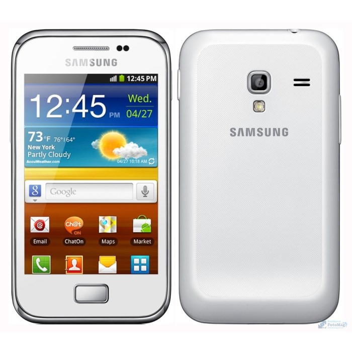 Samsung galaxy ace plus specification and price