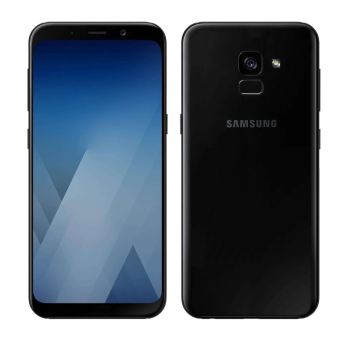 Samsung galaxy aqa 2018 specification