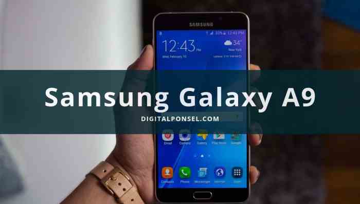 Samsung galaxy a9 pro specification and price