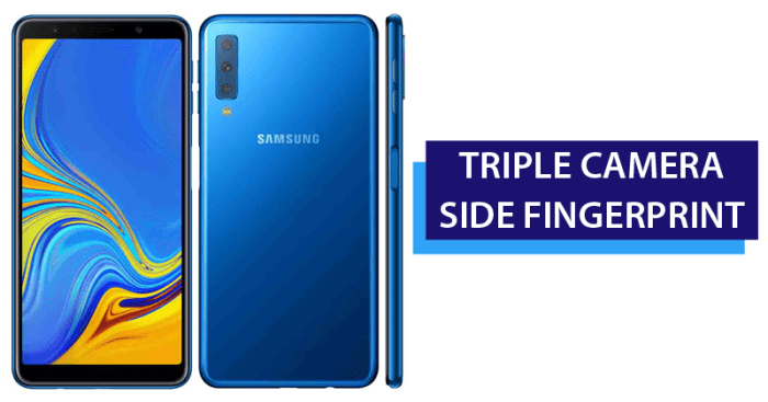 Samsung galaxy a7 triple camera specification